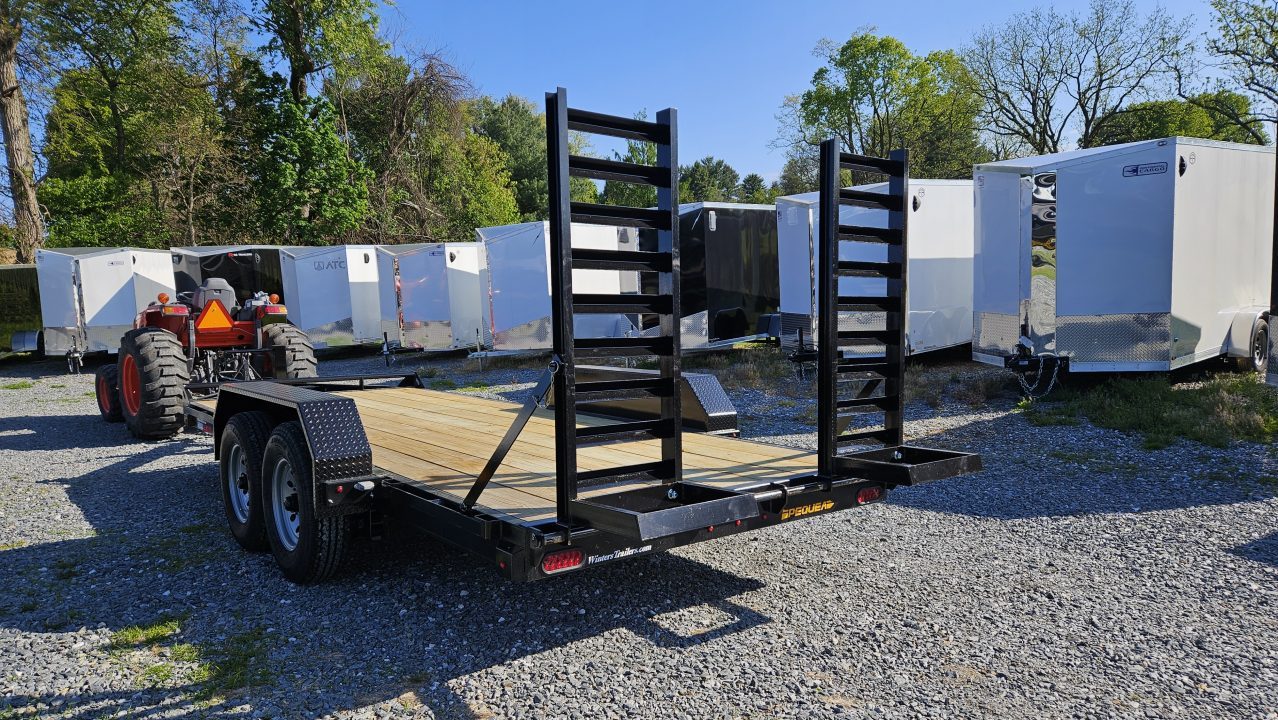 New 2026 Pequea Trailers SKIDSTEER 18' Equipment Trailer