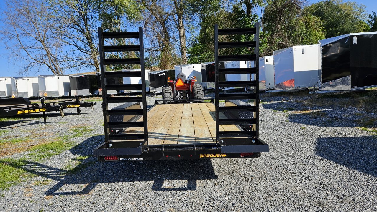 New 2026 Pequea Trailers SKIDSTEER 18' Equipment Trailer