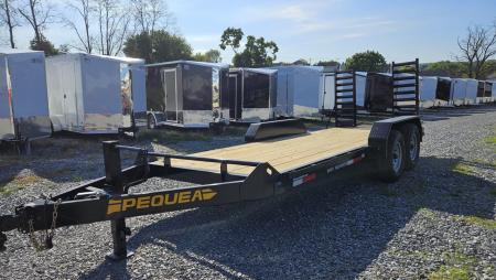 New 2026 Pequea Trailers SKIDSTEER 18' Equipment Trailer