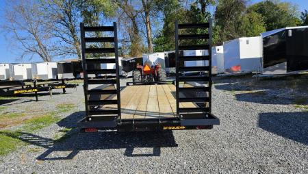 New 2026 Pequea Trailers SKIDSTEER 18' Equipment Trailer