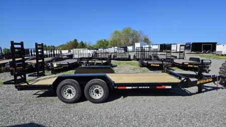 New 2026 Pequea Trailers SKIDSTEER 18' Equipment Trailer