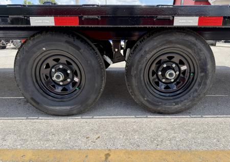 New 2026 Sure-Trac 8.5x18 LP Flatbed 10K Deckover Trailer