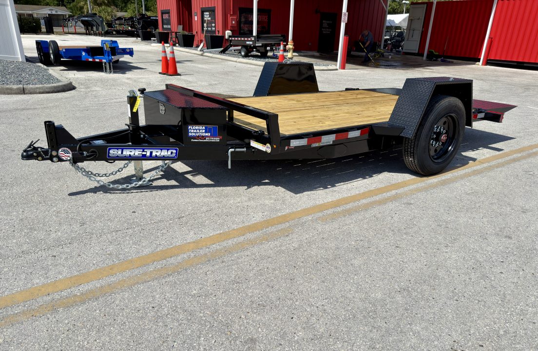 New 2026 Sure-Trac 6.5x12 SIngle Axle Tilt 10K Equipment Trailer