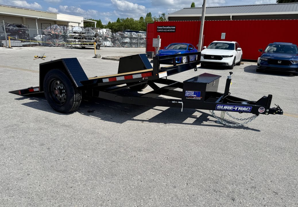 New 2026 Sure-Trac 6.5x12 SIngle Axle Tilt 10K Equipment Trailer