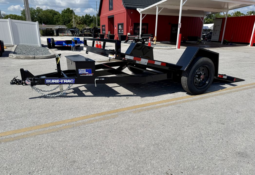 New 2026 Sure-Trac 6.5x12 SIngle Axle Tilt 10K Equipment Trailer