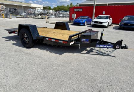 New 2026 Sure-Trac 6.5x12 SIngle Axle Tilt 10K Equipment Trailer