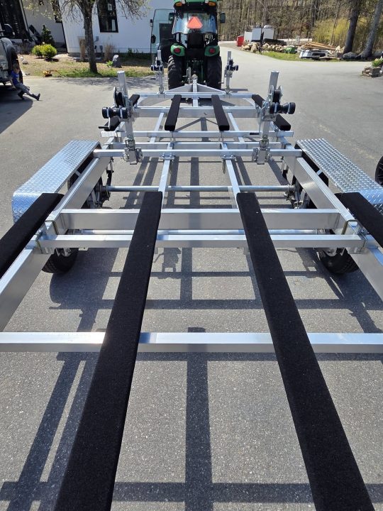 New 2026 Wolverine Trailers all pro custom 4 palce pwc jetski trailer aluminum Boat Trailer