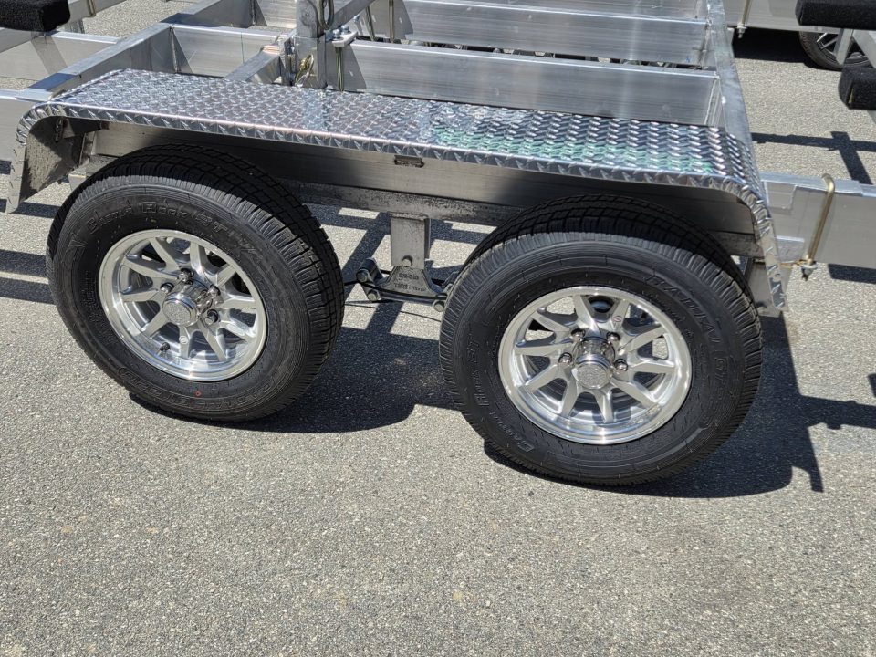 New 2026 Wolverine Trailers all pro custom 4 palce pwc jetski trailer aluminum Boat Trailer