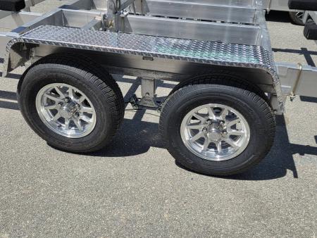 New 2026 Wolverine Trailers all pro custom 4 palce pwc jetski trailer aluminum Boat Trailer