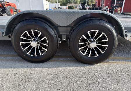 New 2026 Sure-Trac 7x18 (14+4) 10K Steel Deck Car Hauler