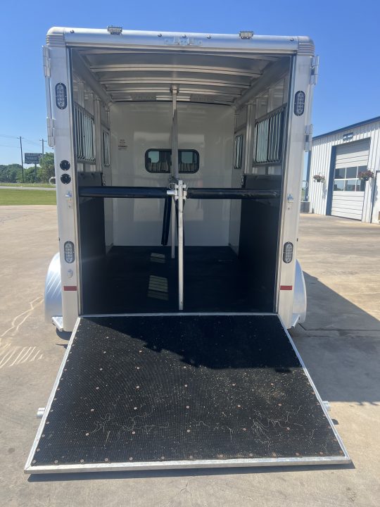 Used 2025 Sundowner 2 horse straight load bumper pull