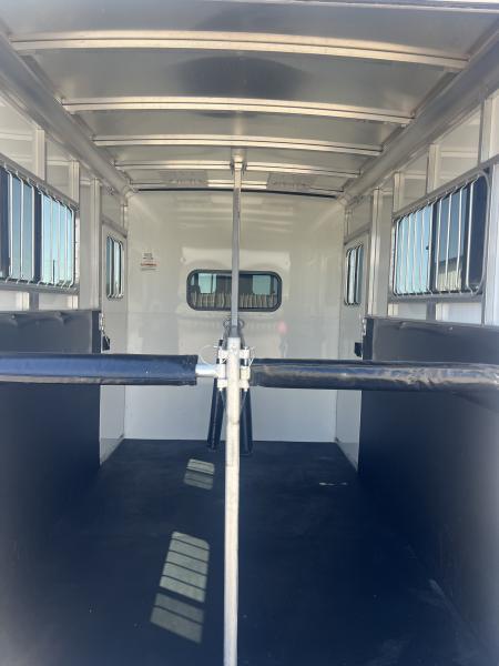 Used 2025 Sundowner 2 horse straight load bumper pull