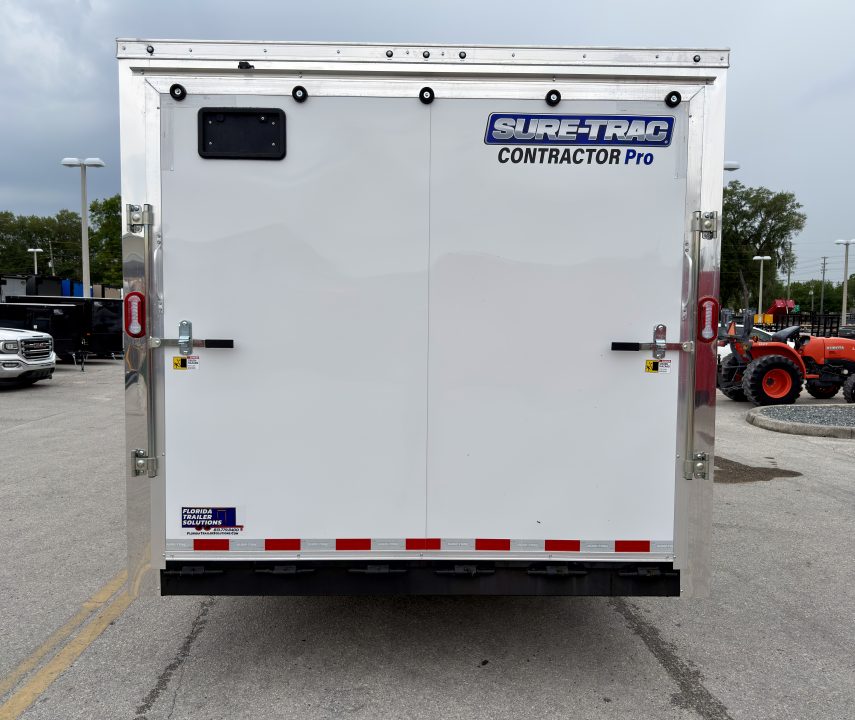 New 2026 Sure-Trac 8.5x18 Contractor Pro 14K Cargo / Enclosed Trailer