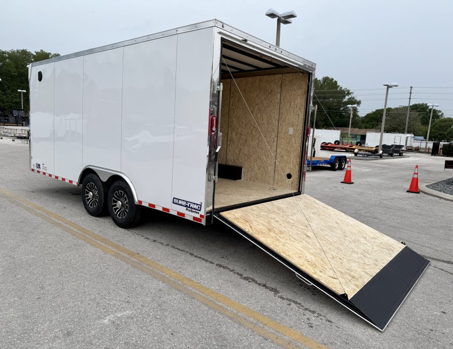 New 2026 Sure-Trac 8.5x18 Contractor Pro 14K Cargo / Enclosed Trailer