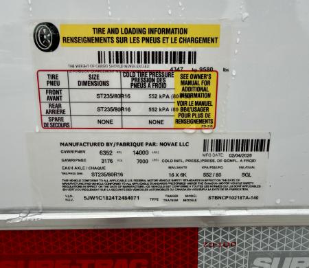 New 2026 Sure-Trac 8.5x18 Contractor Pro 14K Cargo / Enclosed Trailer