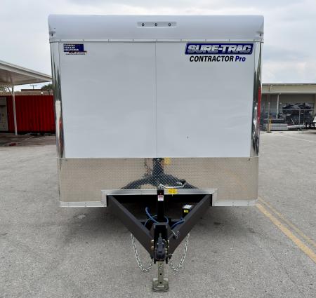New 2026 Sure-Trac 8.5x18 Contractor Pro 14K Cargo / Enclosed Trailer