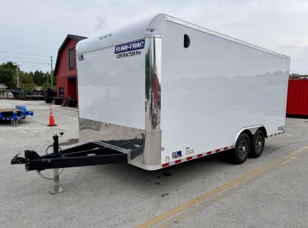 New 2026 Sure-Trac 8.5x18 Contractor Pro 14K Cargo / Enclosed Trailer
