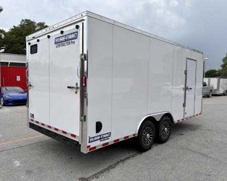New 2026 Sure-Trac 8.5x18 Contractor Pro 14K Cargo / Enclosed Trailer