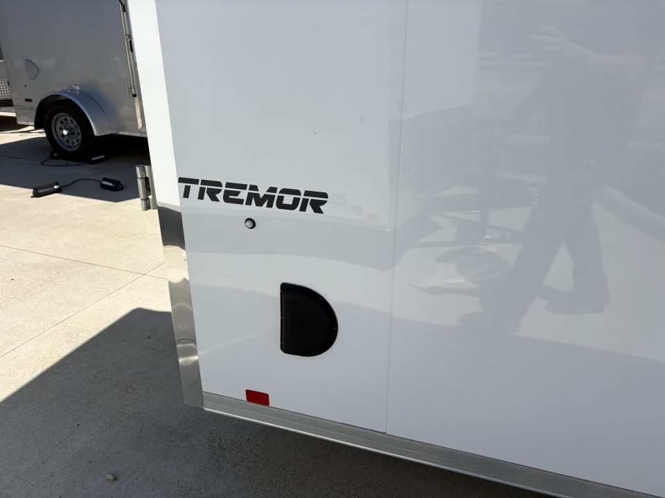 New 2026 Impact Trailers 7'X18' TREMOR FLAT TOP SLOPED V NOSE Cargo / Enclosed Trailer