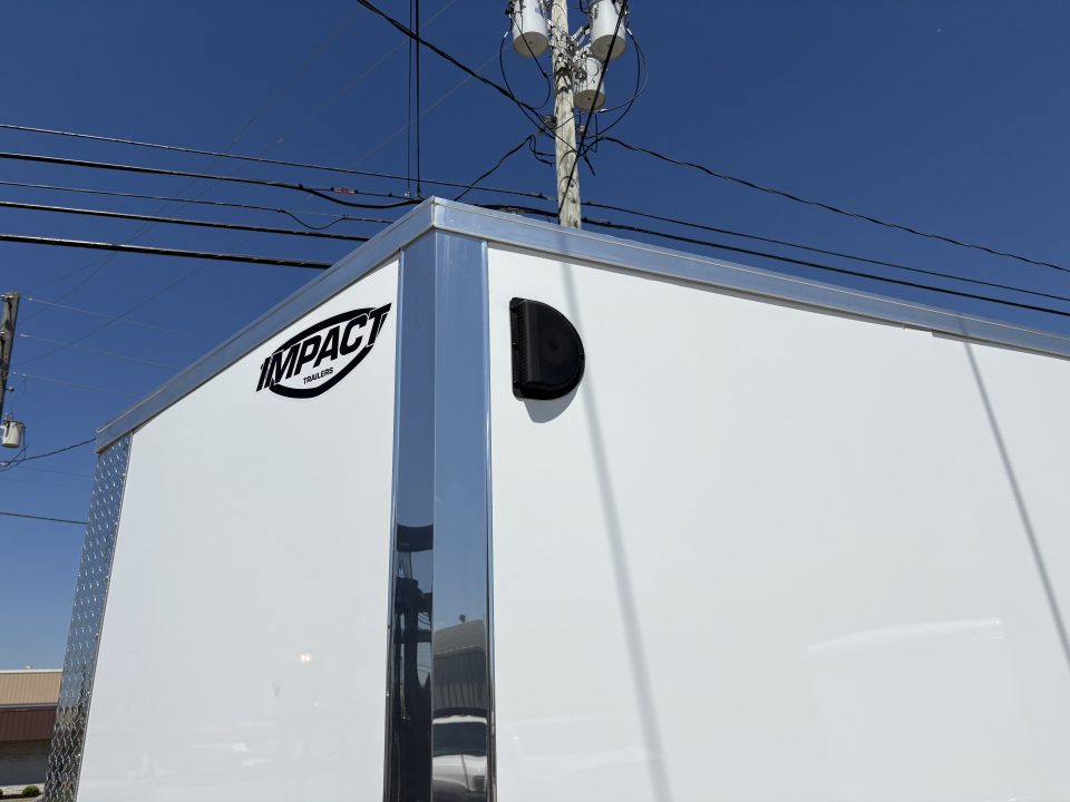 New 2026 Impact Trailers 7'X18' TREMOR FLAT TOP SLOPED V NOSE Cargo / Enclosed Trailer
