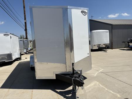 New 2026 Impact Trailers 7'X18' TREMOR FLAT TOP SLOPED V NOSE Cargo / Enclosed Trailer