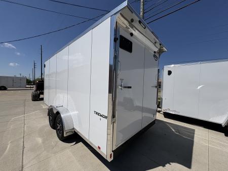 New 2026 Impact Trailers 7'X18' TREMOR FLAT TOP SLOPED V NOSE Cargo / Enclosed Trailer