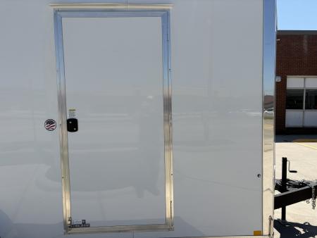 New 2026 Impact Trailers 7'X18' TREMOR FLAT TOP SLOPED V NOSE Cargo / Enclosed Trailer