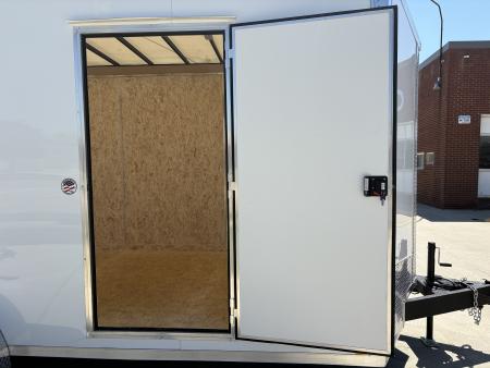 New 2026 Impact Trailers 7'X18' TREMOR FLAT TOP SLOPED V NOSE Cargo / Enclosed Trailer