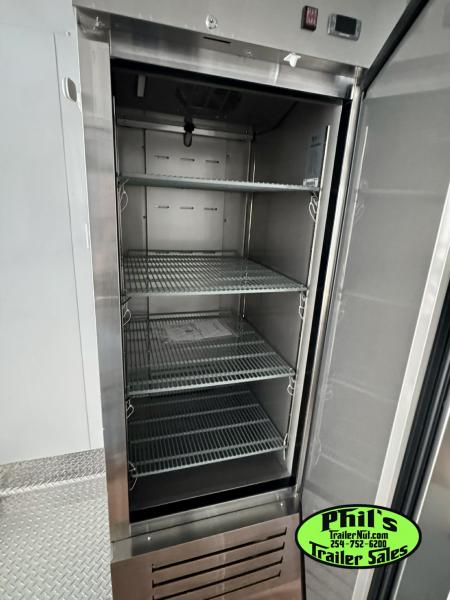 New 2026 8.5X20 Concession TRAILER VENT-A-HOOD, GRIDDLE, FRYERS & MORE!