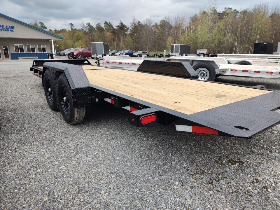 New 2026 Moritz International 7'X22' HD 14K Gravity Tilt-bed Equipment Trailer