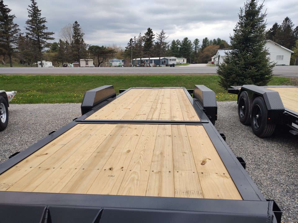 New 2026 Moritz International 7'X22' HD 14K Gravity Tilt-bed Equipment Trailer