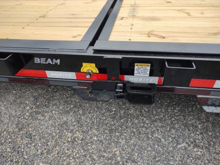 New 2026 Moritz International 7'X22' HD 14K Gravity Tilt-bed Equipment Trailer