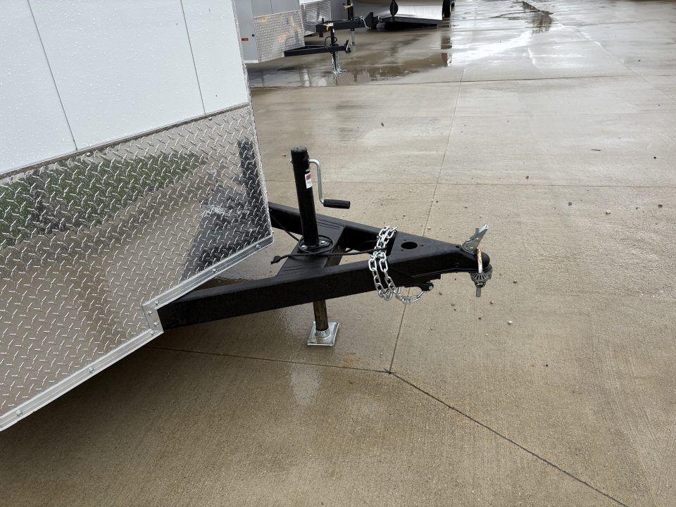 New 2026 Impact Trailers 6X12 QUAKE RAMP DOOR WHITE Cargo / Enclosed Trailer