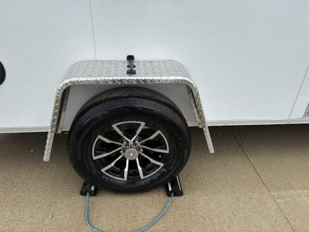 New 2026 Impact Trailers 6X12 QUAKE RAMP DOOR WHITE Cargo / Enclosed Trailer