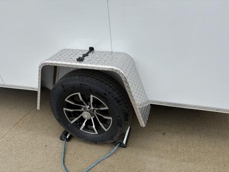 New 2026 Impact Trailers 6X12 QUAKE RAMP DOOR WHITE Cargo / Enclosed Trailer