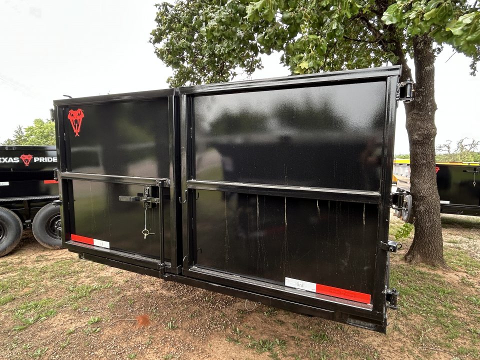 New 2026 Texas Pride Trailers Gooseneck 7x16x4 Tandem Axles Dump Trailer - 8K Axles- UPGRADES!!