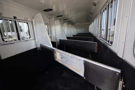Used 2007 Sundowner 7 Horse Mid-tack Trailer