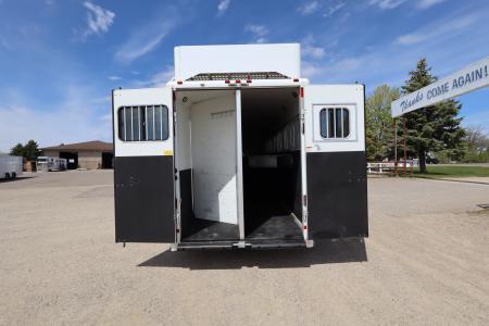 Used 2007 Sundowner 7 Horse Mid-tack Trailer