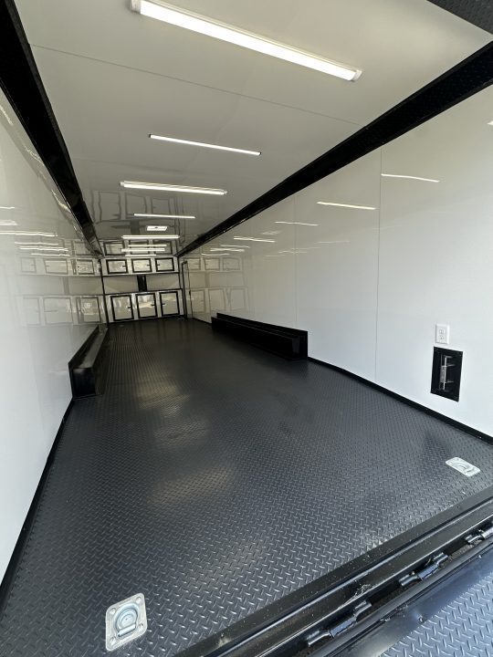 New 2026 Luxe 8.5x32 Race Trailer- Finished Interior- 5200LB Triple Torsion-Bogey Wheels- HD Ramp