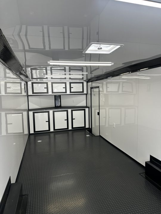 New 2026 Luxe 8.5x32 Race Trailer- Finished Interior- 5200LB Triple Torsion-Bogey Wheels- HD Ramp
