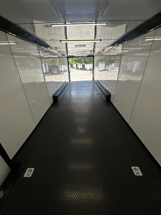 New 2026 Luxe 8.5x32 Race Trailer- Finished Interior- 5200LB Triple Torsion-Bogey Wheels- HD Ramp