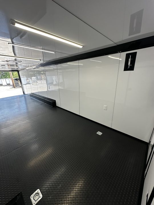 New 2026 Luxe 8.5x32 Race Trailer- Finished Interior- 5200LB Triple Torsion-Bogey Wheels- HD Ramp