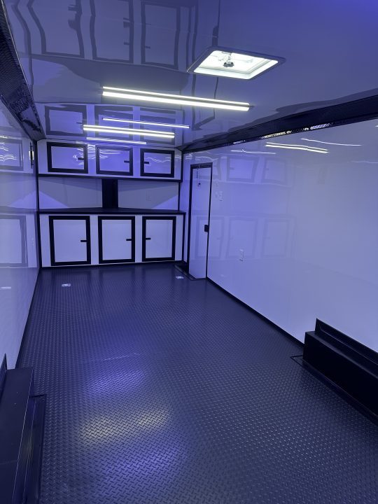 New 2026 Luxe 8.5x32 Race Trailer- Finished Interior- 5200LB Triple Torsion-Bogey Wheels- HD Ramp