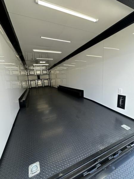 New 2026 Luxe 8.5x32 Race Trailer- Finished Interior- 5200LB Triple Torsion-Bogey Wheels- HD Ramp