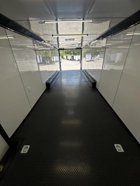 New 2026 Luxe 8.5x32 Race Trailer- Finished Interior- 5200LB Triple Torsion-Bogey Wheels- HD Ramp