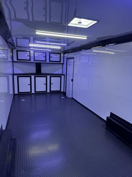 New 2026 Luxe 8.5x32 Race Trailer- Finished Interior- 5200LB Triple Torsion-Bogey Wheels- HD Ramp