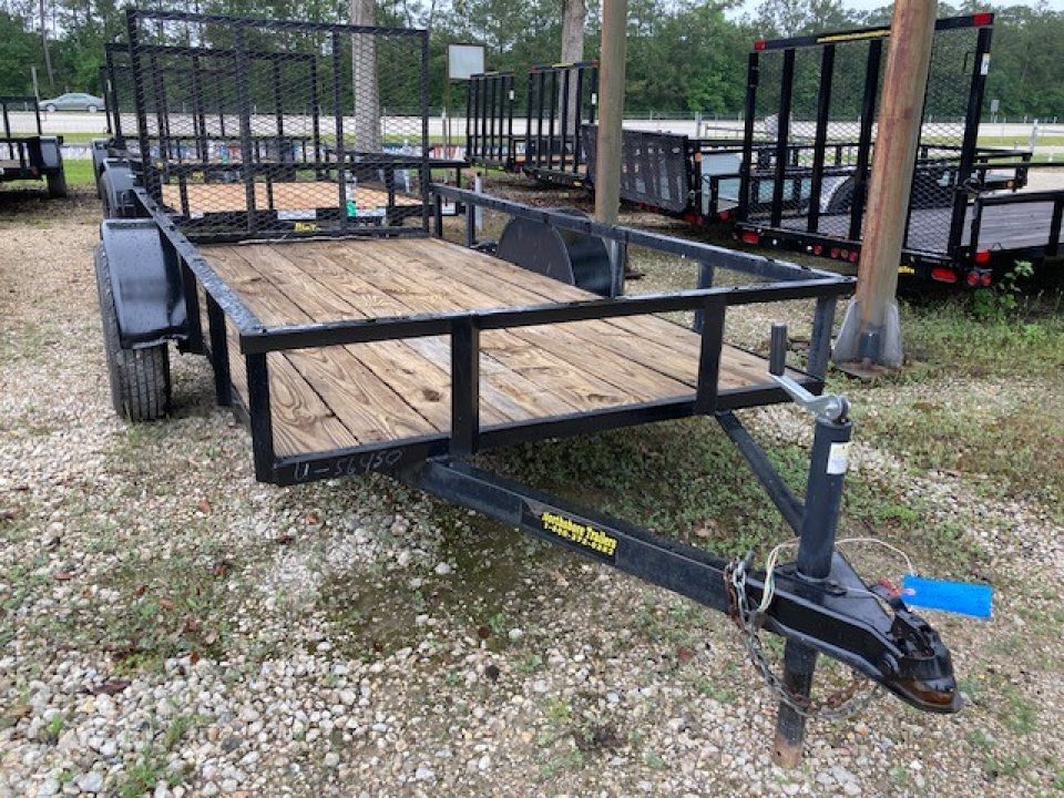 Used 2016 Lone Wolf Trailers 5x10 SA Utility Trailer