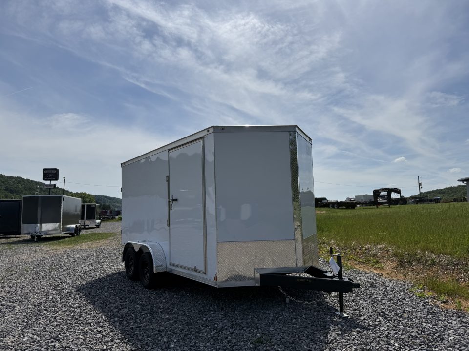 New 2026 Covered Wagon Trailers 7X14 TA2 7' INT BAR LOCK Cargo / Enclosed Trailer
