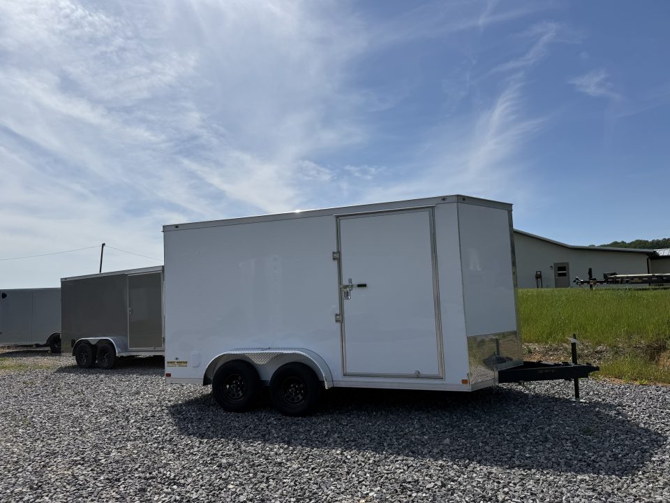 New 2026 Covered Wagon Trailers 7X14 TA2 7' INT BAR LOCK Cargo / Enclosed Trailer