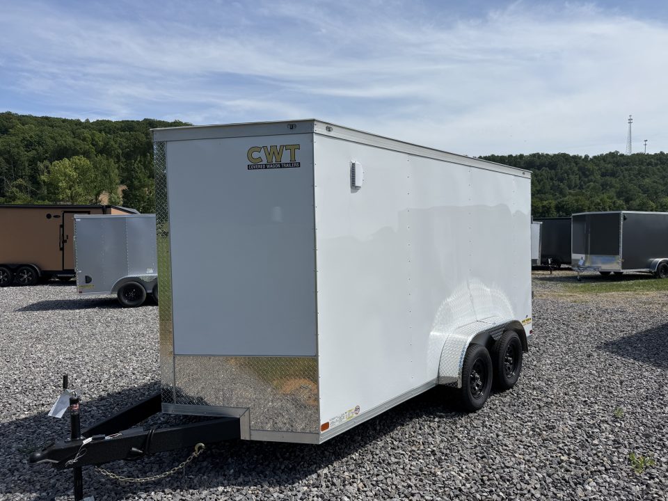 New 2026 Covered Wagon Trailers 7X14 TA2 7' INT BAR LOCK Cargo / Enclosed Trailer